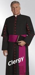 Clergy Robes, Cassocks, Pulpit Robes, vestments, Preaching Gowns